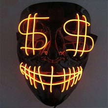 Load image into Gallery viewer, Halloween Led Mask Atmosphere Cheering Props
