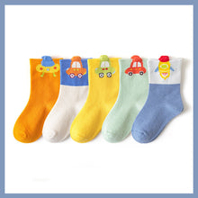 Load image into Gallery viewer, Children's Bright Color Trendy Middle Tube Casual Student Socks
