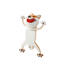 Load image into Gallery viewer, Creative 3D Three-dimensional Animal Bookmark Funny PVC Stationery
