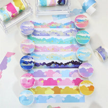 Load image into Gallery viewer, Ins Cute Stars And Clouds Border Decoration And Paper Tape
