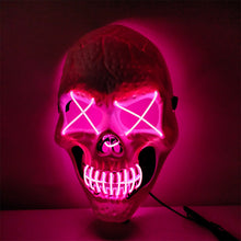 Load image into Gallery viewer, Halloween Skull Glowing Mask Bar Night Horror
