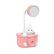 Load image into Gallery viewer, Cartoon Naughty Animal Pencil Sharpener Cute Little Table Lamp
