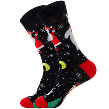 Load image into Gallery viewer, Fashionable Men's Santa Claus Elk Socks Trendy Cotton Socks
