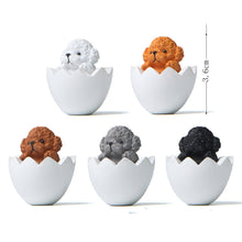 Load image into Gallery viewer, Teddy Dog Hand-made Miniature Landscape Gardening Doll
