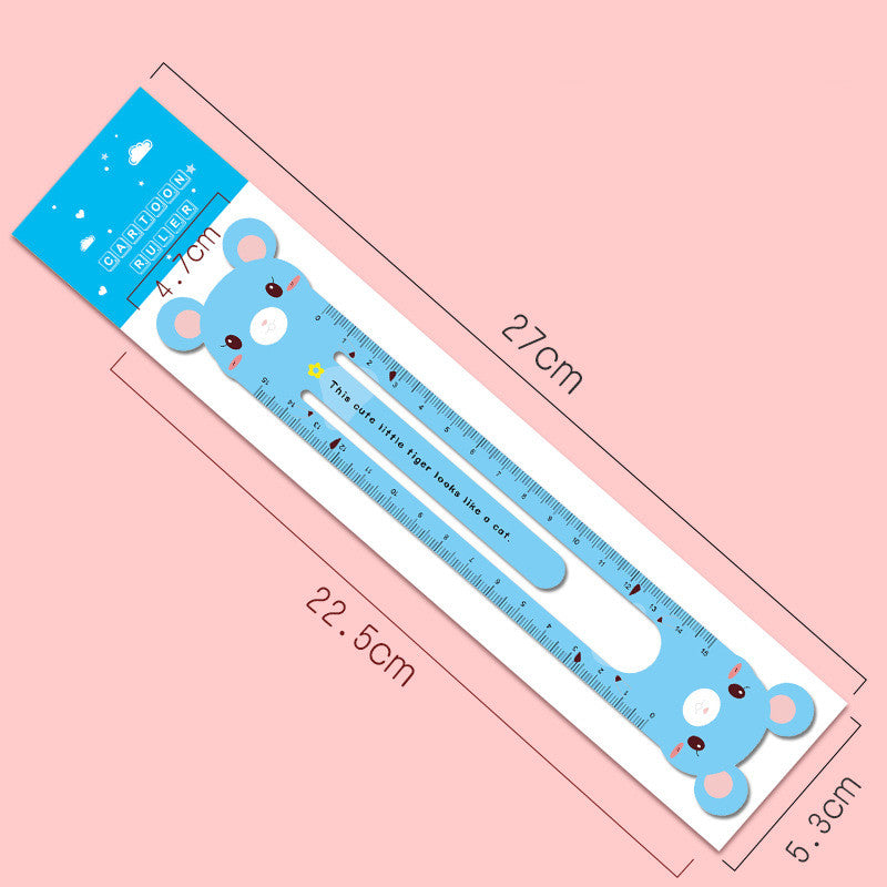 Load image into Gallery viewer, Japanese And Korean Creative Zodiac Magnetic Ruler Cartoon