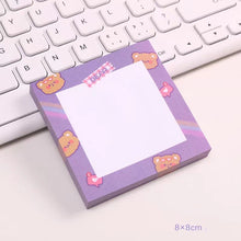 Load image into Gallery viewer, Cartoon Soft Cute Rabbit Notebook Purple Girl Portable Message
