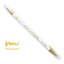 Load image into Gallery viewer, Hand-painted Multifunctional Refillable Soft Tip Calligraphy Pen
