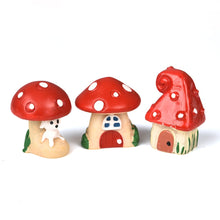 Load image into Gallery viewer, Small Mushroom Micro Landscape Bonsai Ornaments Potted Ornaments
