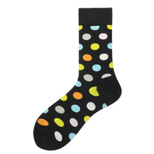 Load image into Gallery viewer, Color Large Version Polka Dot Men's Trendy Socks In Tube Socks
