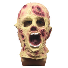 Load image into Gallery viewer, Halloween Party Masquerade Scary Latex Hood Mask
